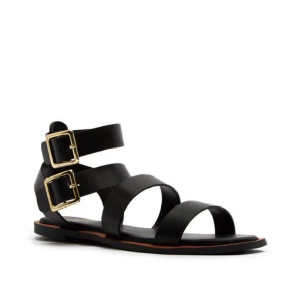 !! NEW !! Strappy Gladiator Sandals in Black - Picture 7 of 12